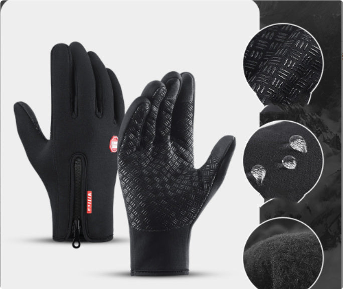 Vinterhandsker – Vandtætte Touchscreen Sportshandsker med Fleece